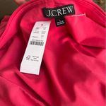 J.Crew  Ruched long-sleeve matte jersey top Dragon Fruit NWT L Photo 3