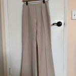 Tiger Mist cream high waisted flare pants Photo 1