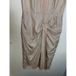 Roland Mouret Dalia Wool and Silk Midi Dress Black White Check Size 8 Photo 5