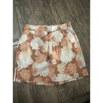 Faherty Women's Linen Floral Printed Sands Shorts Size M Photo 2