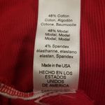 Michael Stars ππ Christina Midi Ruched Sheath Dress ~ Heart Red Large L NWT Photo 13