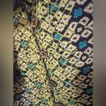 Anthropologie Lilka Long Weekend Boho Printed Blue & Green Motif Romper Medium Photo 7