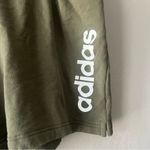 Adidas  Sage Green Essentials Linear French Terry Shorts Size 2X Photo 1