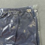 John Galt NWT Shorts 1SZ Striped Lounge Pajama Womens Blue White Sleep Pacsun Photo 6