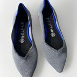 Rothy's The Point Cloud Grey Birdseye Ballet Flats Shoes Size W7.5 Photo 0