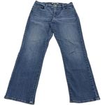 Levi's 512 Jeans Womens 14 Blue Straight Leg Perfectly Slimming Stretch Denim Photo 0