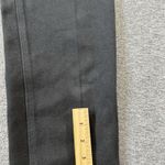 Vintage 90s Cache Womens 4 Black Denim Leather High Rise Straight Mom Jeans USA Photo 9