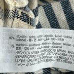 ZARA | Blue White Striped Denim Square Neck Sleeveless Crop Top Size L Photo 5