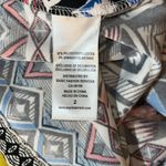 Mario Serrani Size 2 Geometric Print Mid Length Dress Photo 9