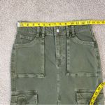 PacSun  Olive Green Cargo Midi Skirt XS Photo 9