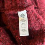 Athleta  Donegal Passage Cowl Neck Red Wool Blend Poncho/Sweater Size S/M Photo 11