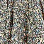 Vintage Square Up Fashions Ditsy Floral Midi Skirt Size Medium USA Made Cottage Photo 4