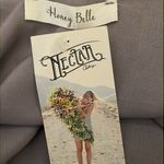 Honey Belle Gray Black Halter Style Wide Leg Jumpsuit Size Medium Photo 4