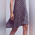 Maeve NWOT- Anthropologie Westwater Chevron Knit Sleeveless Dress Medium Photo 6