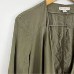 Eliane Rose Open Front Lightweight Sage Green Jacket Size Large Photo 5