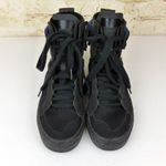 Adidas Stella McCartney Sneakers Women 7 Black Asimina High Top Lace Up Boxing Photo 3