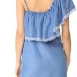 Splendid Indigo Chambray One Shoulder Dress Photo 1