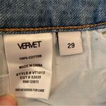 Vervet NEW  Distressed Wide-Leg Olivia Jeans Size 29 chic retro trendy baggy Photo 6