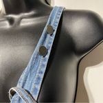 Hot Topic  Distressed Denim Skirt Overall Jumper Skirtall Size Small NWT Photo 7