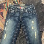 BKE Women's  Sabrina Stretch Low Rise Boot Cut Jean Med Wash Chunky Side … Photo 2