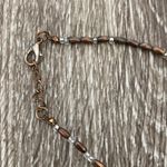 Beaded long necklace moonstones multicolor bohemian boho gypsy fairy Blue Photo 4