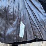 ZARA EUC Velvet Ruffle Neckline Belted Front Closure Top / Jacket Black Small Photo 9
