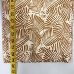 Marc New York  Wide Leg Linen Pants Beige Tropical Coconutgirl Resort Womens Med Photo 6