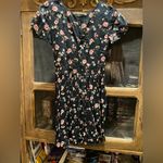 American Eagle  Outfitters Floral Mini Dress - Black and Pink Photo 2