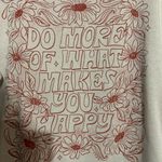 Natural Life Cream and Pink Graphic Sweatshirt Photo 2