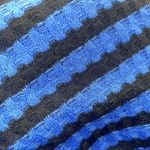 Love j  striped ruched sleeve cropped top Photo 3