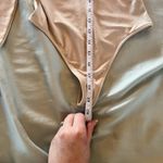 Show Me Your Mumu $92 Brinkley One Shoulder Bodysuit In Taupe Size XS Photo 6