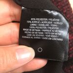 T Tahari  Women’s Tweed Knit Fringe Red Black Hook-Closures Suit Jacket Photo 8