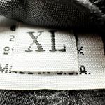 Bryn Walker  Wide Leg Pants Made in USA Ankle Elastic Waist Stretch Black XLarge Photo 2