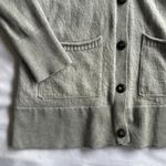 Toad & Co Title 9 Cassidy 100% Wool Cardigan Granola Minimal Natural Fibers Gray Photo 4