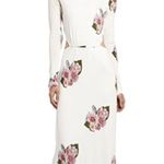 Revolve pencey standard floral maxi dress with cutout back xs White Photo 0