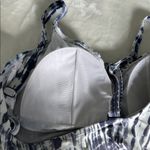 Torrid  Blue and White Tie-Dye Strappy Bikini Top Photo 4