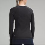 Lululemon  It’s Rulu Run Long Sleeve Size 10 Black Athletic Running Fitted Top Photo 1