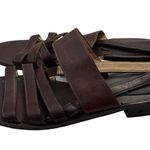 Laura Scott Vintage Y2K Strappy Slingback Sandals Low Heel Brown 9M Photo 5