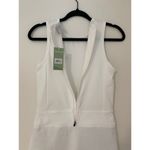 Barstool Sports NWT  Golf Dress White Green Sleeveless Printed Shorts Side Slits Photo 10