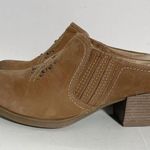 Earth 8 Shoes Clog Slip On Slide Mules Studded Boho Western Mules Photo 4