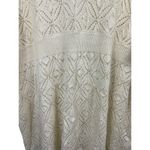 VTG Only Necessities Cream Open Knit Short Sleeve V Photo 3