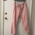Old Navy Pink Drawstring Pants 14 NEW Rainbow Classic Pastel Casual Boho Barbie Photo 1
