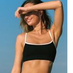 l*space Adalyn Contrast Trim Bikini Top Size XL Photo 1