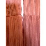 ASOS Dusty Rose Sleeveless Layered Tulle V-Neck Formal Maxi Dress Women Sz 2 Photo 11