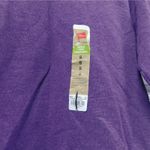 Hanes  Ecosmart Sweatshirt Women Small Crew Neck Cozy Violet Pullover Long Sleeve Photo 4
