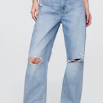 Gap high rise barrel Light Blue Jeans 32 14 Photo 0