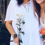 Show Me Your Mumu White  White Lace Up Tunic/Dress Photo 3