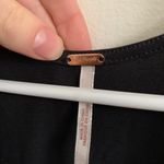 Free People Dark Grey Deep Cowl Neck Sleeveless Dress With Pockets Photo 4