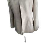 Alfred Dunner Cream Beige Boucle Blaze Jacket Size 8 Photo 3