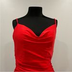 La Femme 30366 Elegant Ruched Jersey Gown Low Back 10 Photo 3